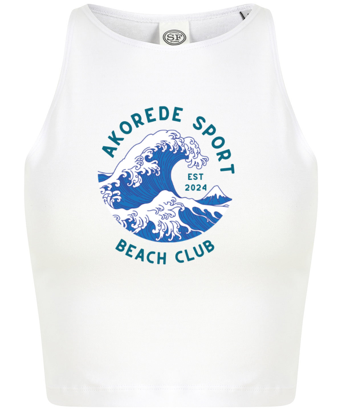 Surfer style beach tank top