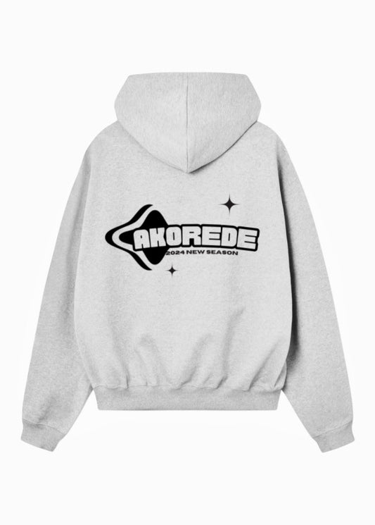 Street style graphic hoodie