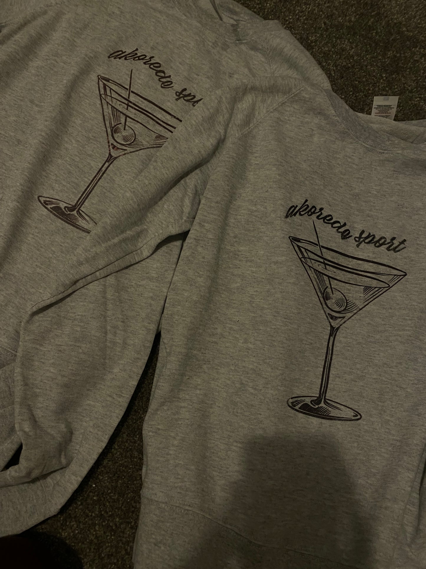 Grey martini jumper