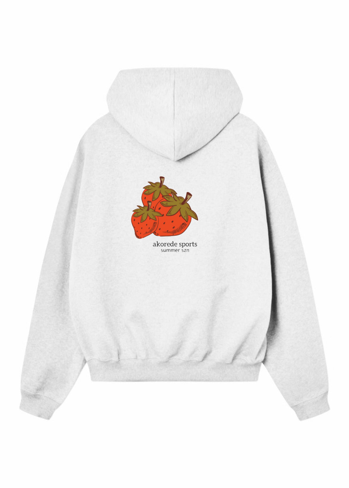 Strawberry Print Hoodie