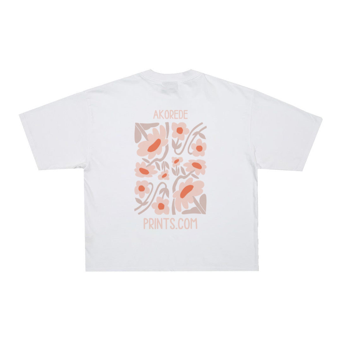 Flower Garden Back Print Tee