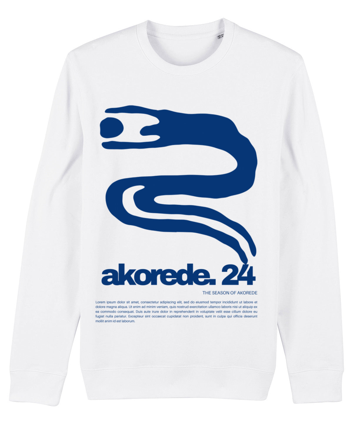 Crew neck Akorede design jumper